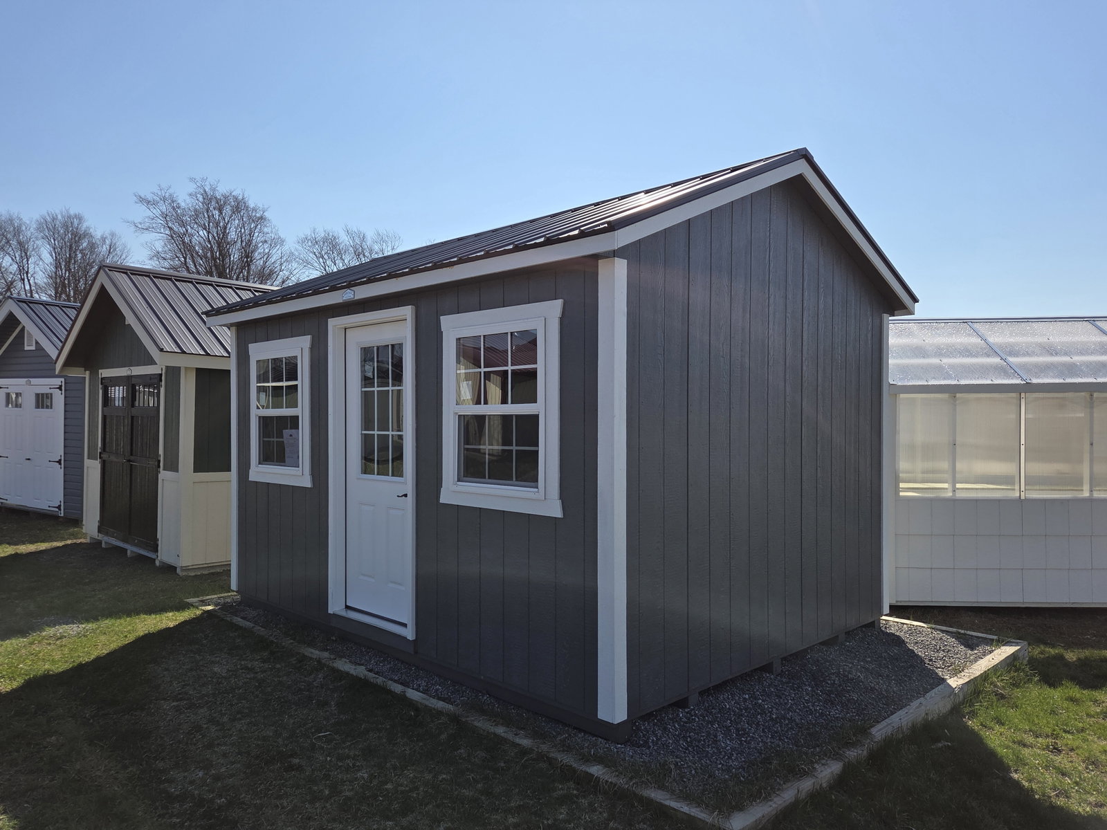 10x14 Deluxe Gable Cottage - View 7