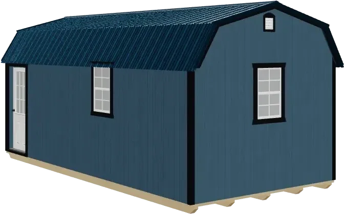 USED: 12x24 Deluxe Gambrel Loft Barn