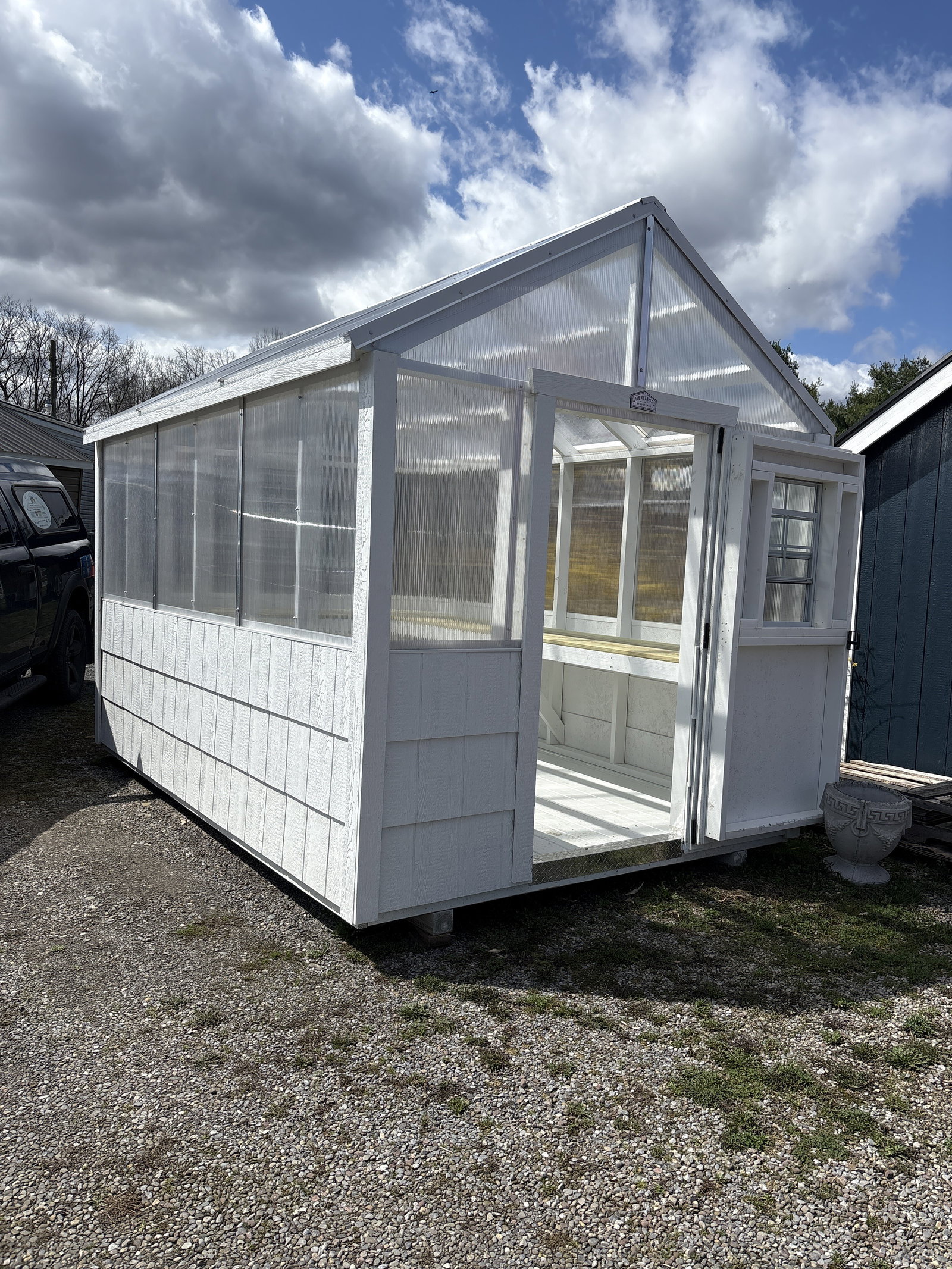 8x12x6 Garden Series Greenhouse (Limited Warranty)
