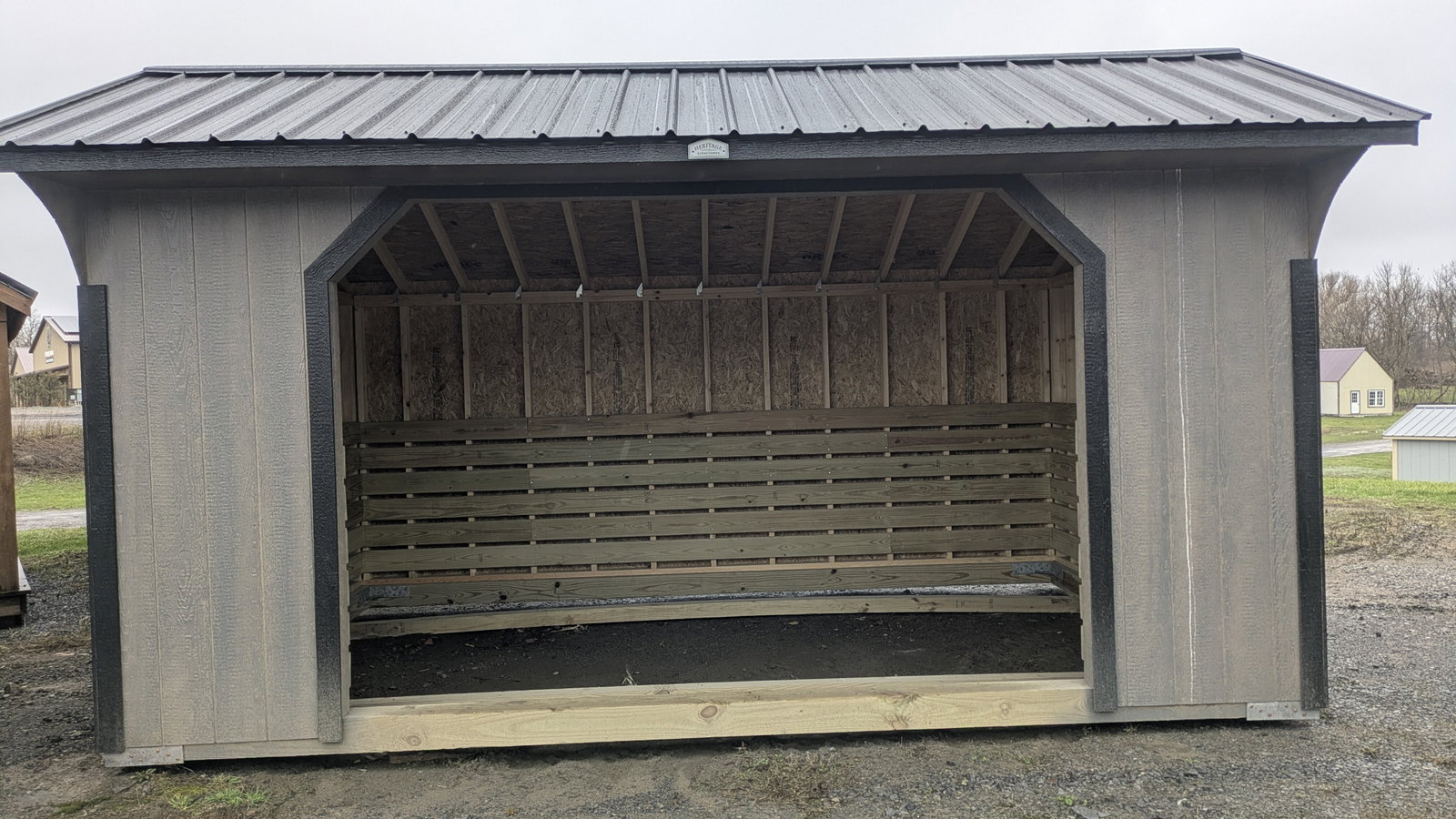 10x16 Run - In Animal Shelter (Limited Warranty) - View 3