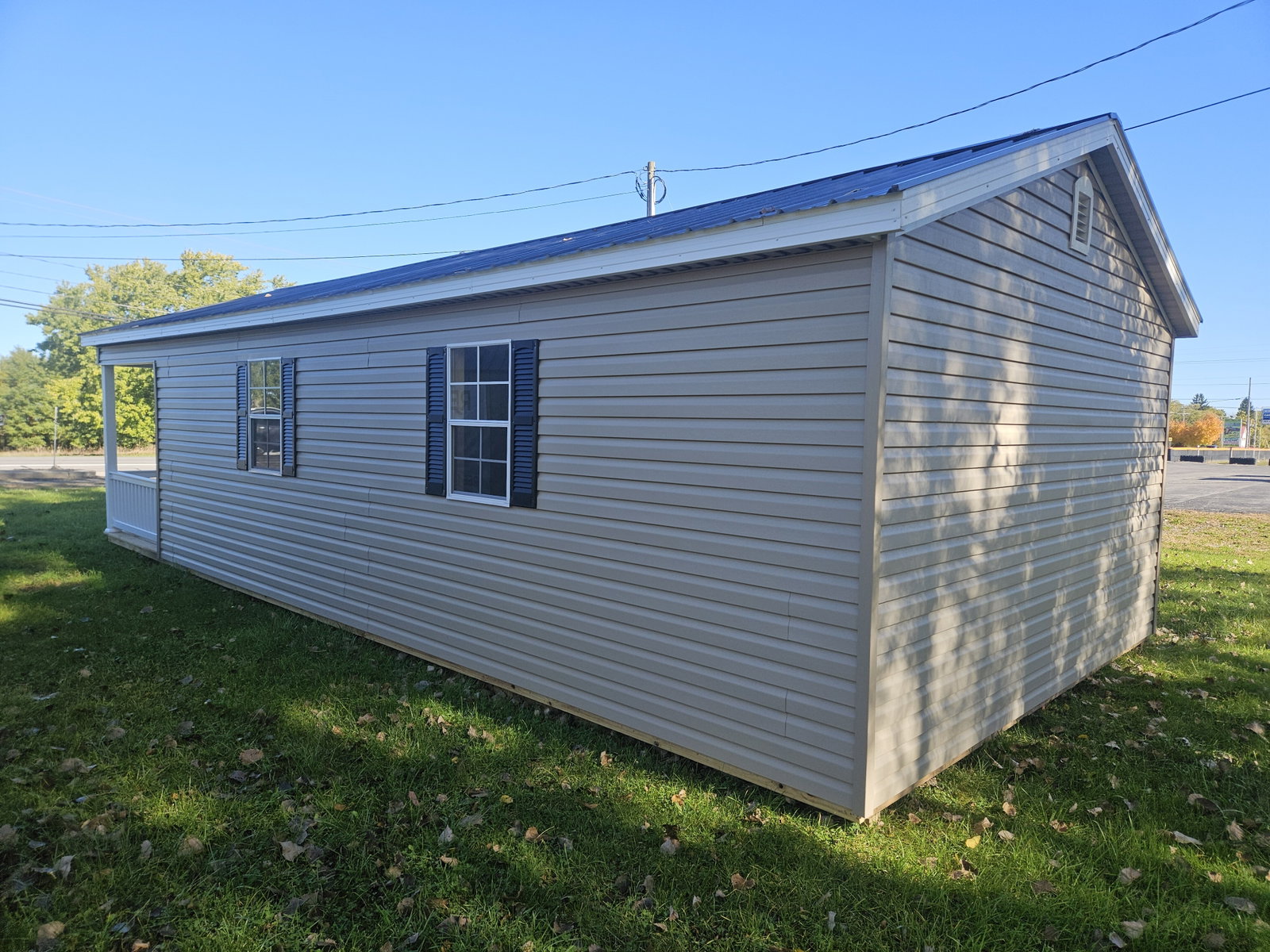 14x32 Vinyl Deluxe Gable Cottage - View 3