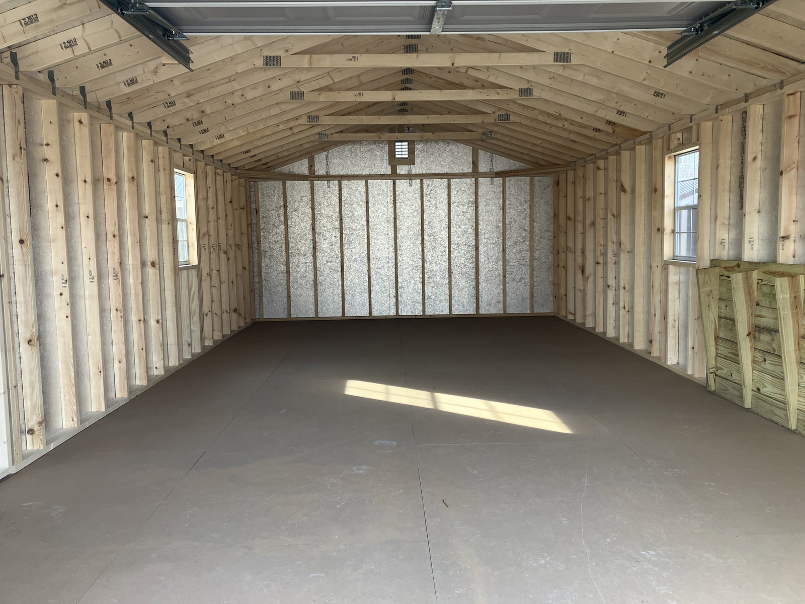16x28 Deluxe Gable Garage - View 3