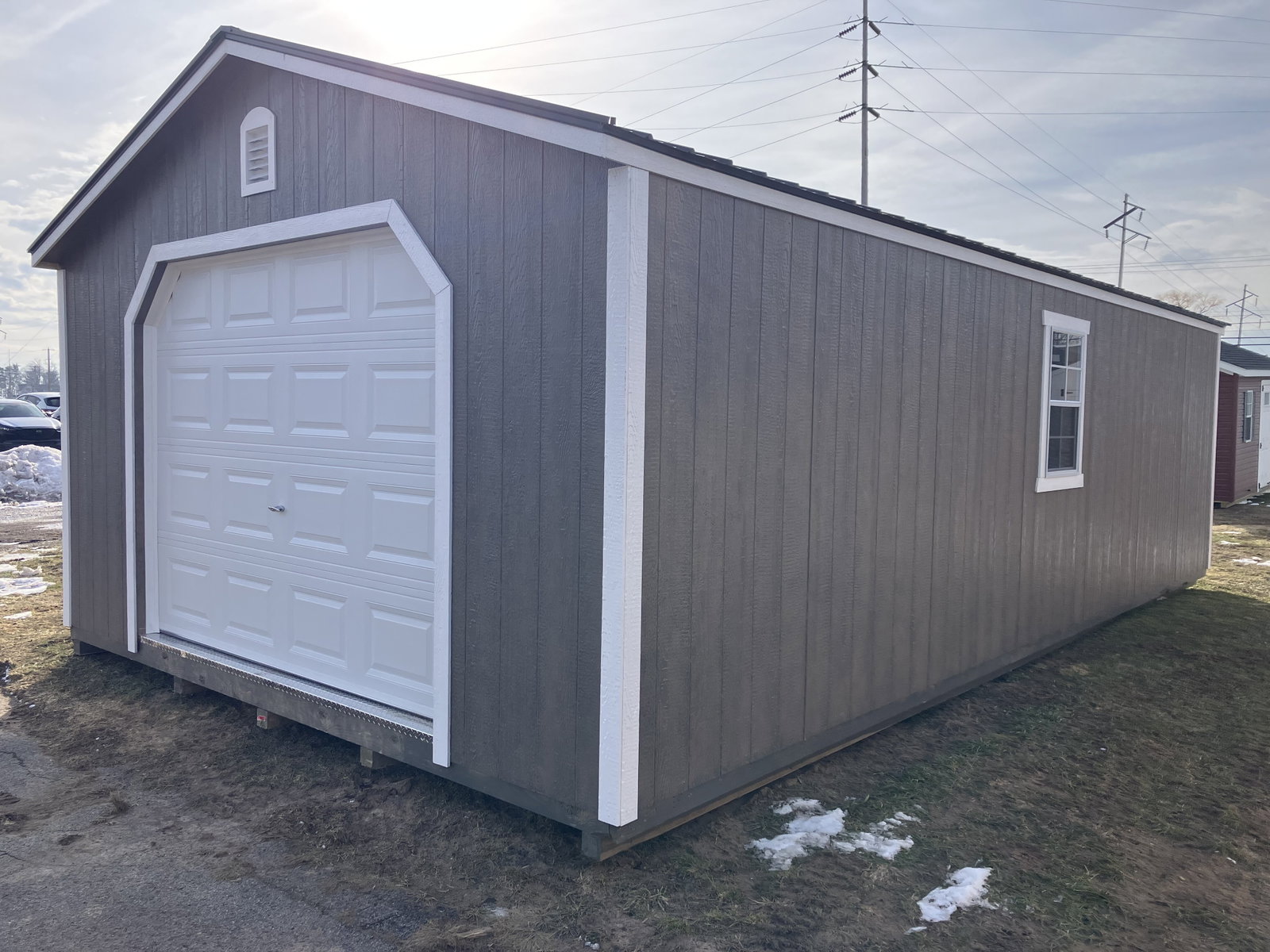 16x28 Deluxe Gable Garage - View 4