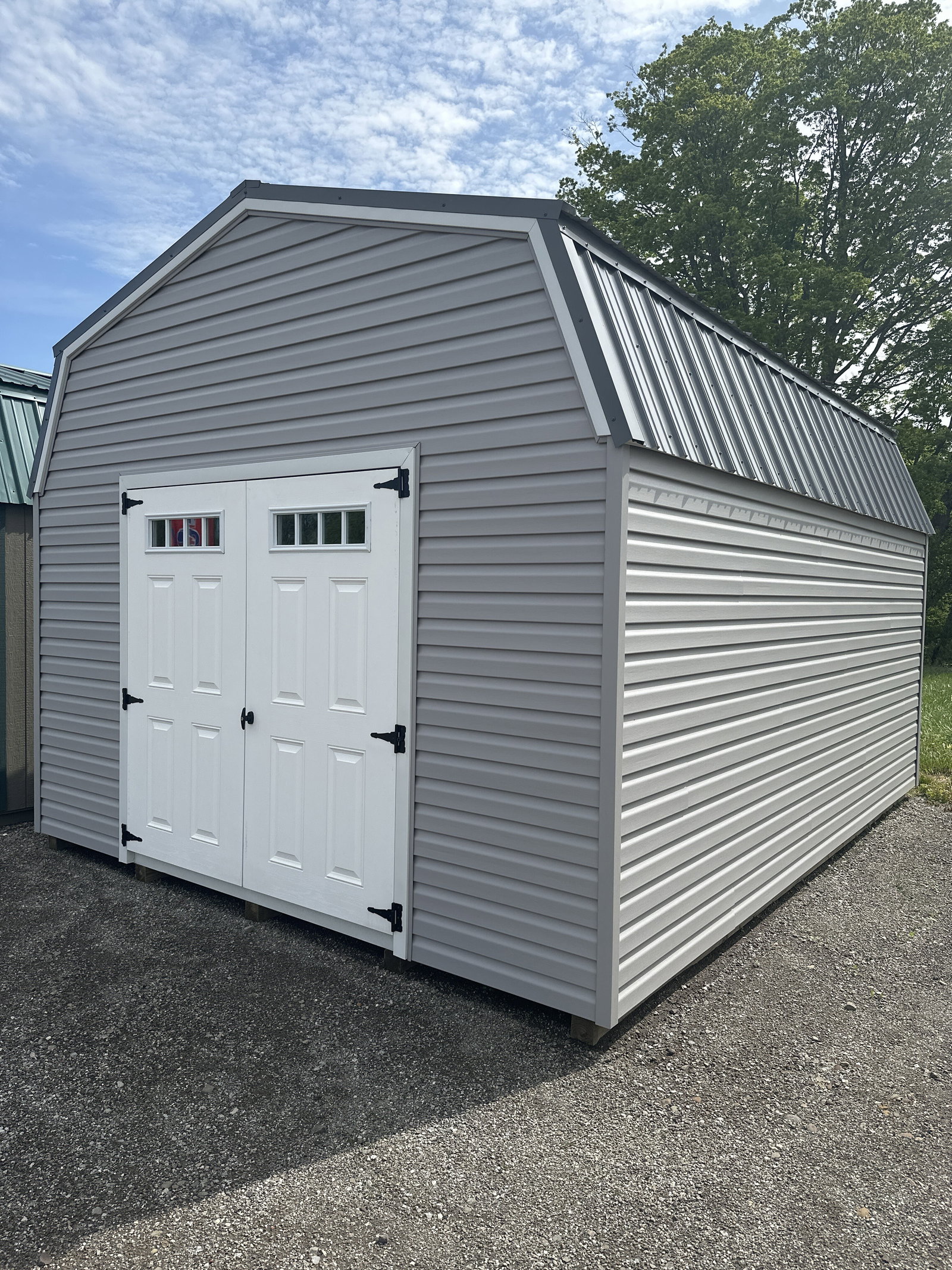 12x16 Vinyl New England Dutch Barn