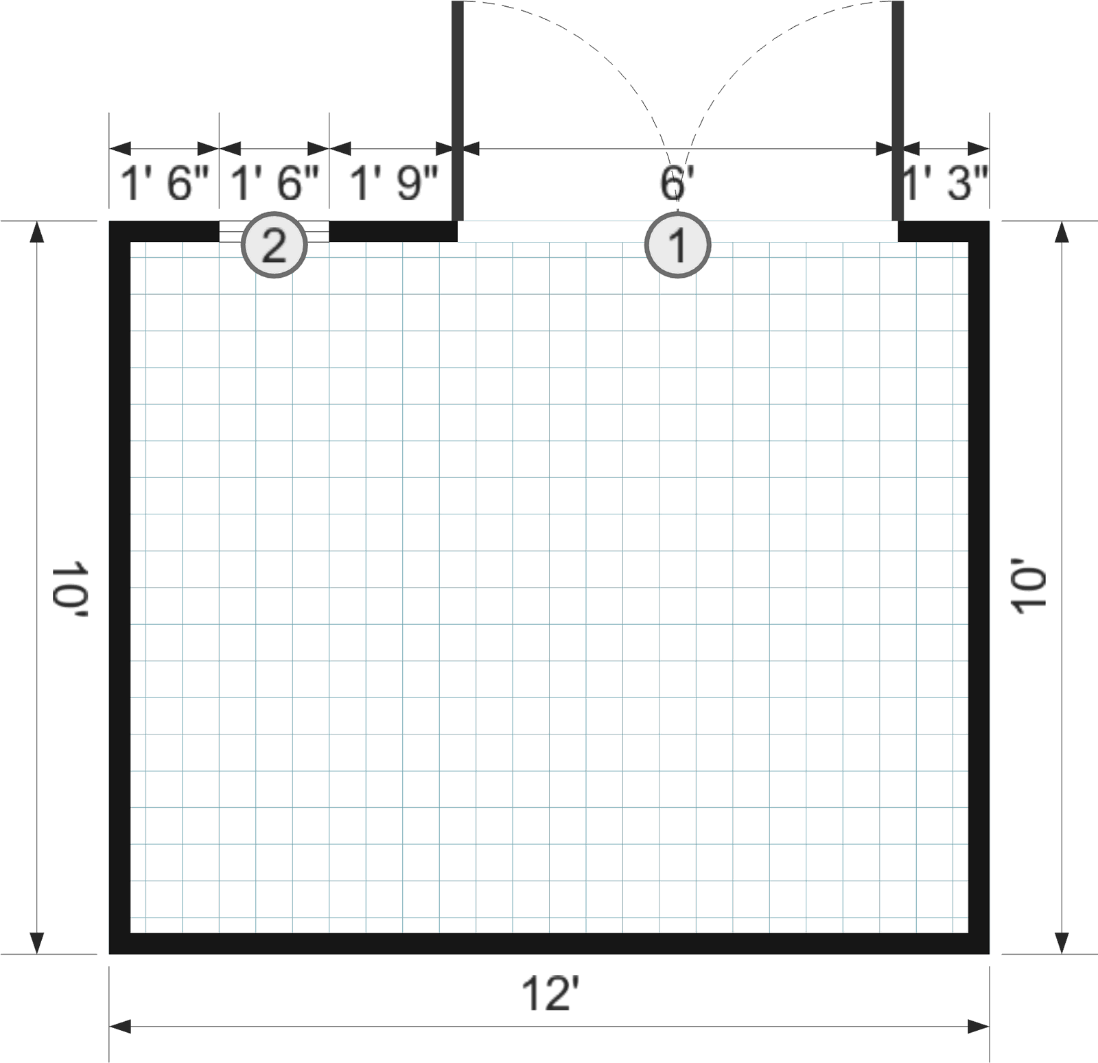 10x12 Vinyl Classic Quaker - View 6
