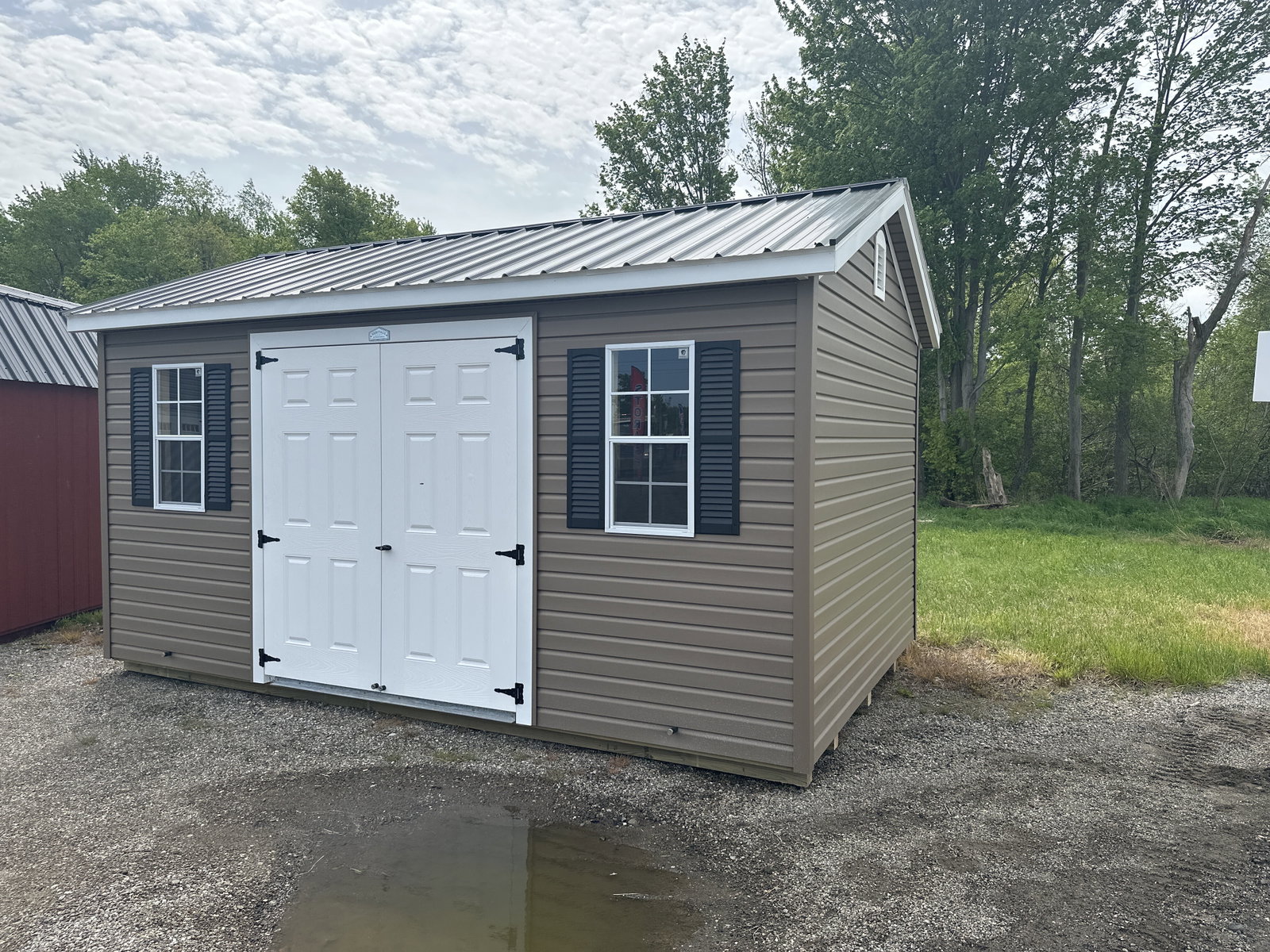 10x16 Vinyl Deluxe Gable Cottage - View 2