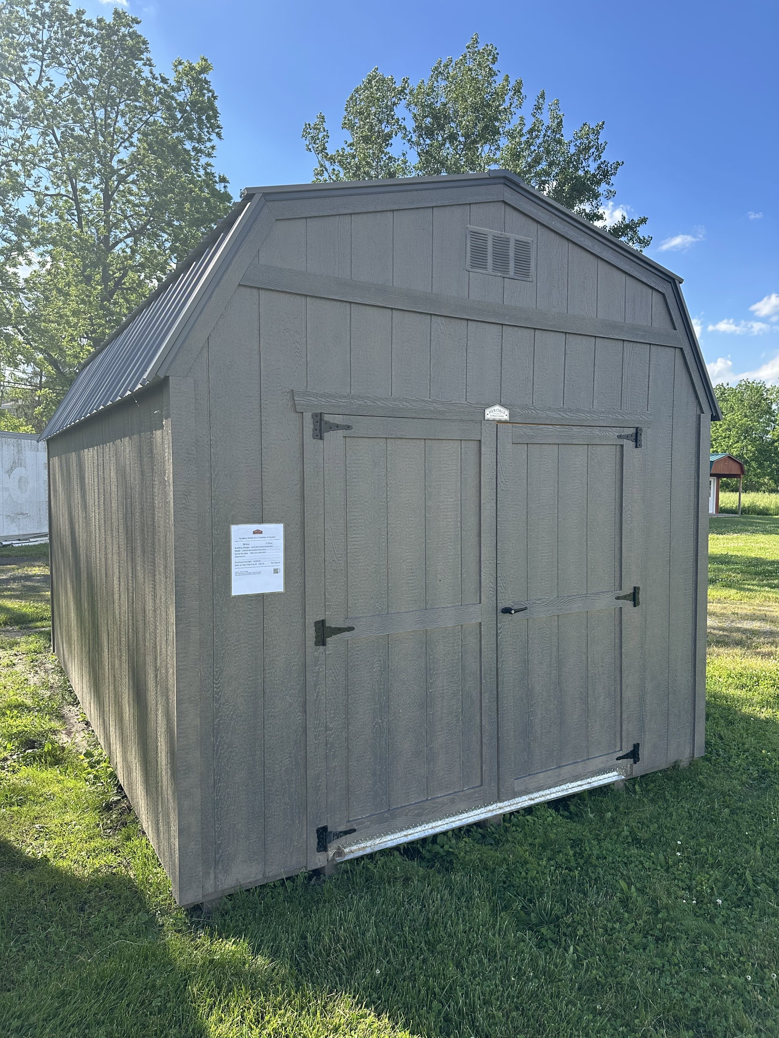 10x16 New England Dutch Barn