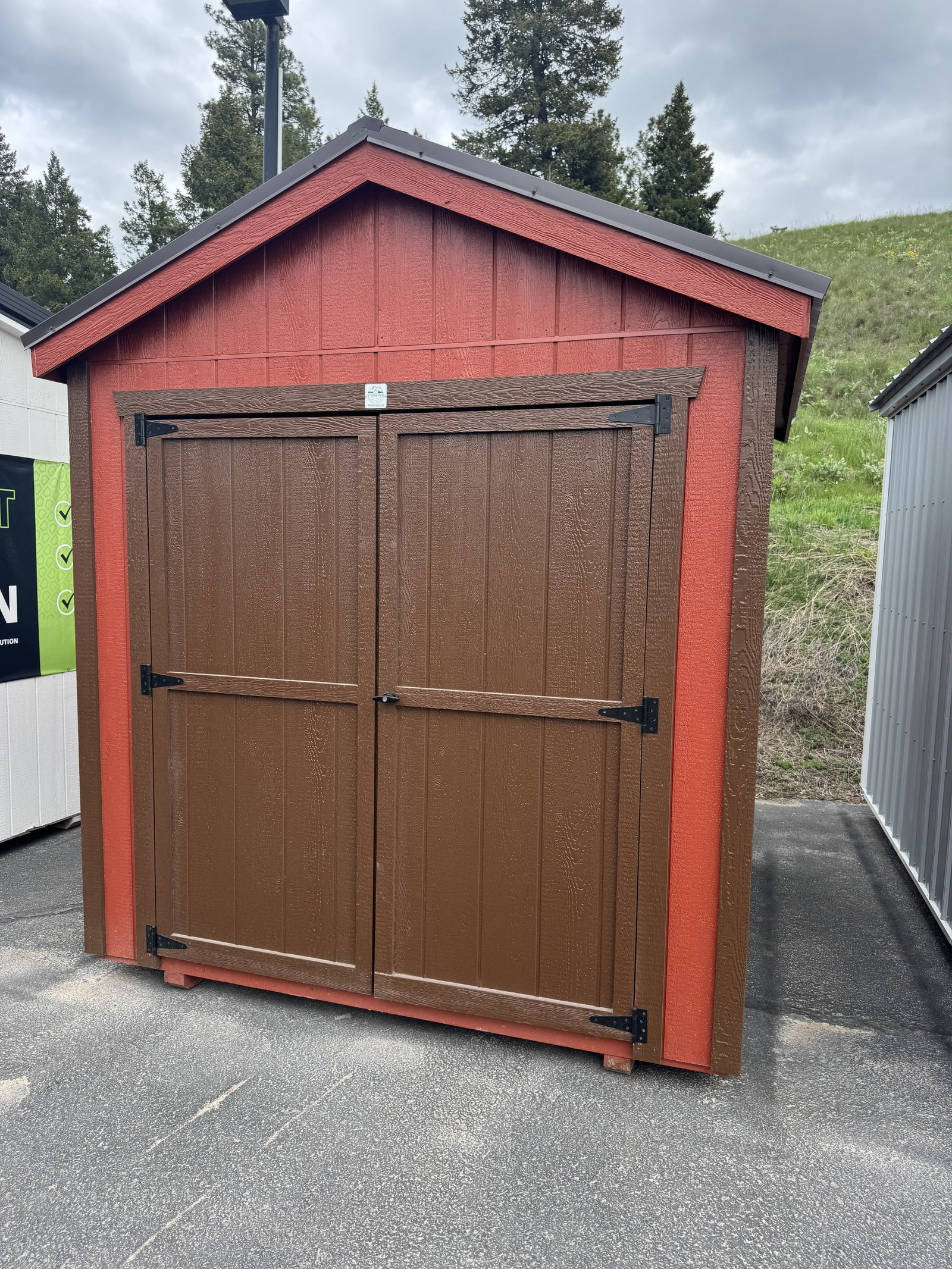 8x8 Gable Shed - View 2