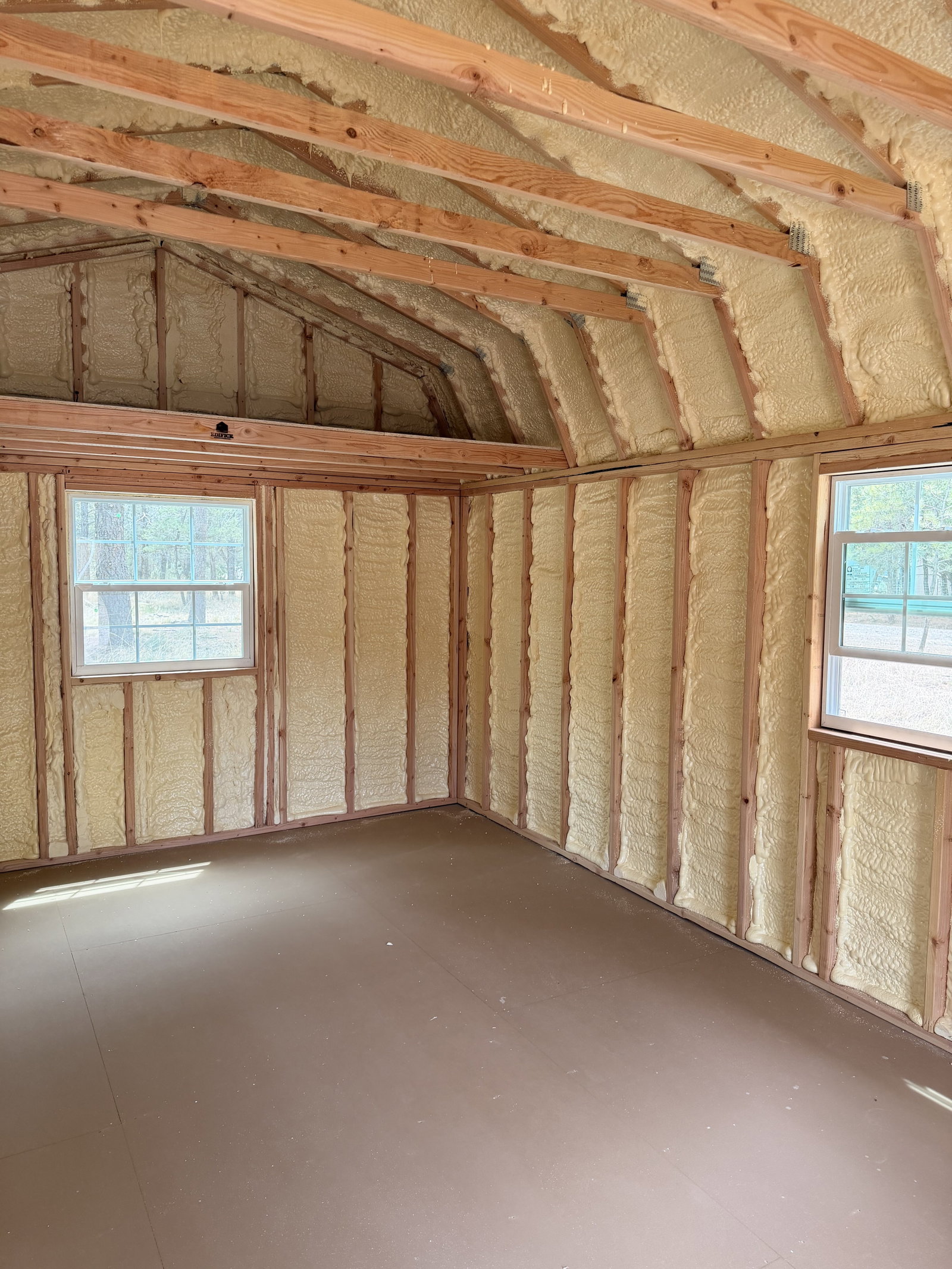 12x20x7 Western Barn - View 4