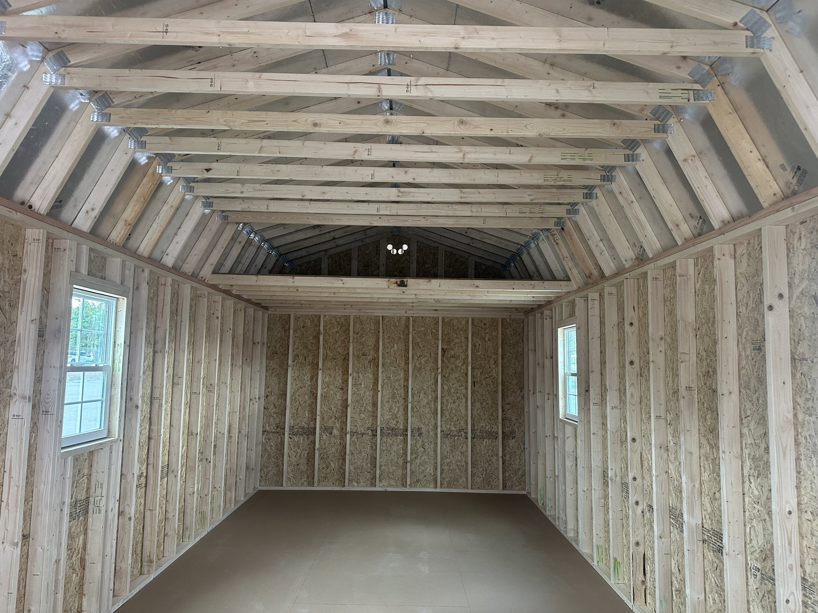 12x28x7 Western Barn - View 2