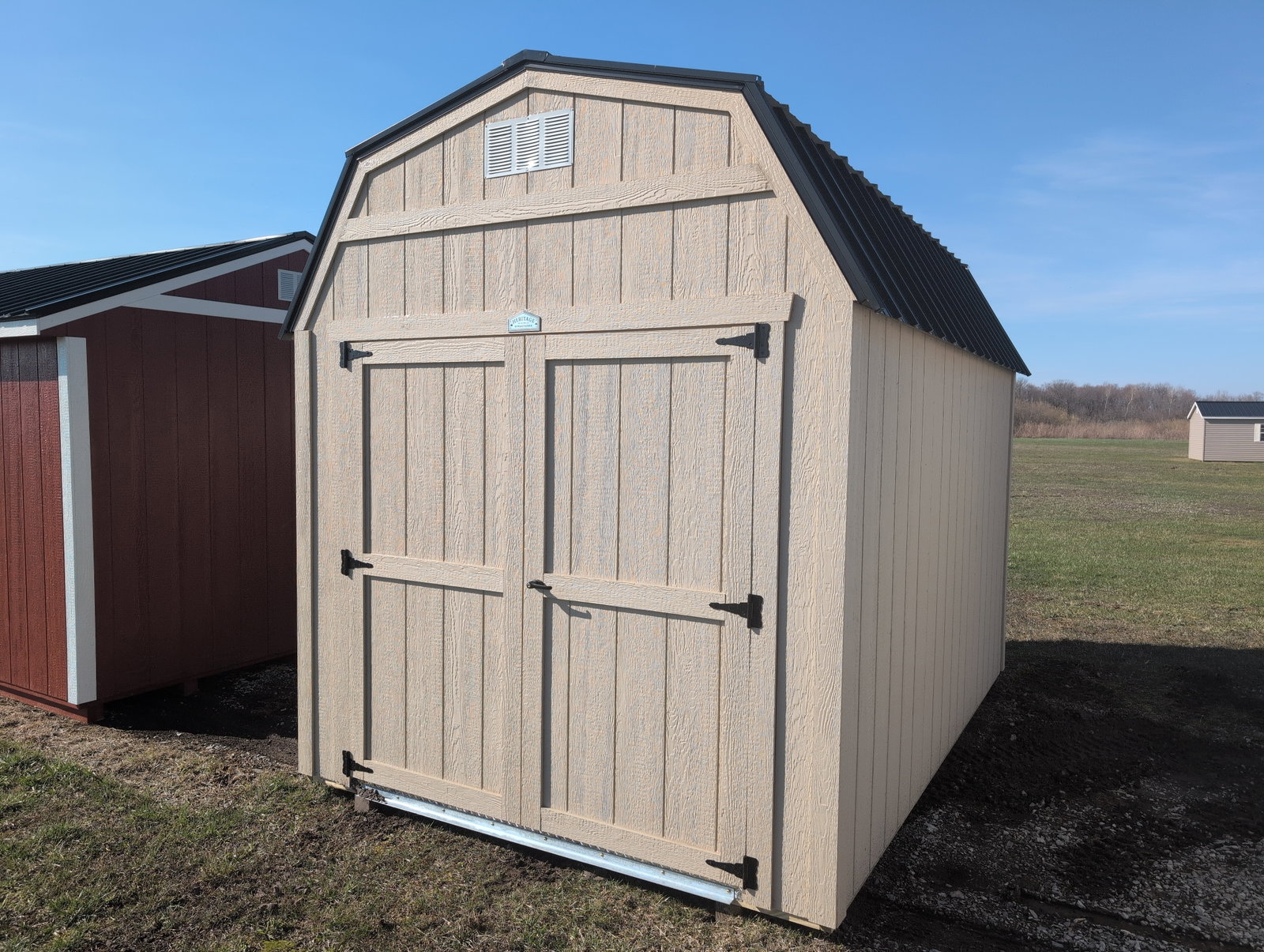 8x12 Better Lofted Barn - (No Warranty)