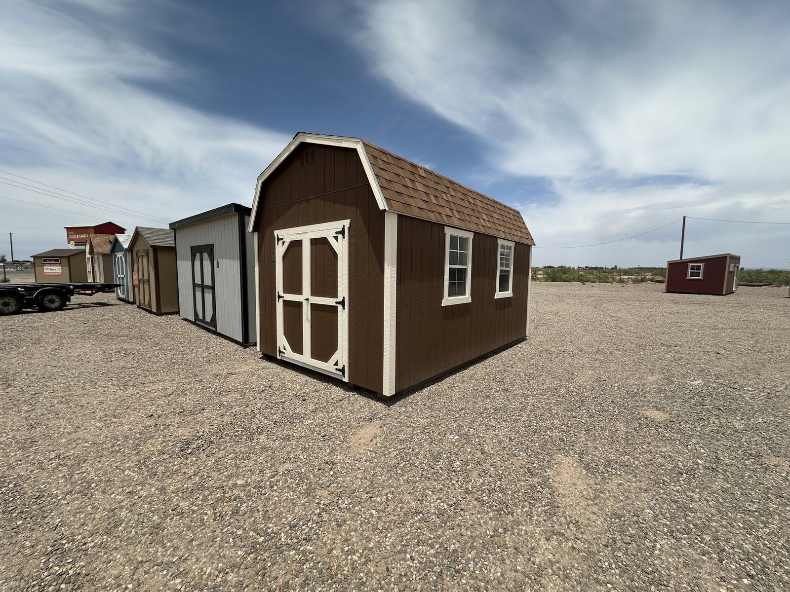 10x16x7 Western Barn