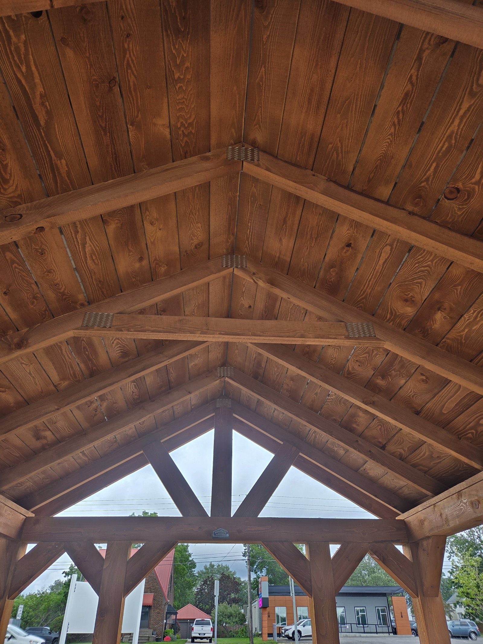 10x12 Rustic Pavilion - (No Warranty) - View 2