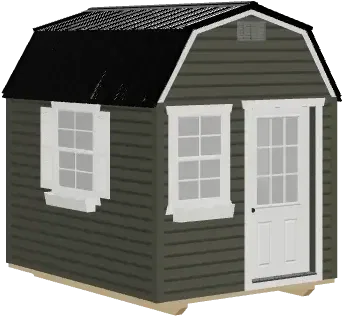USED: 8x10 New England Dutch Barn