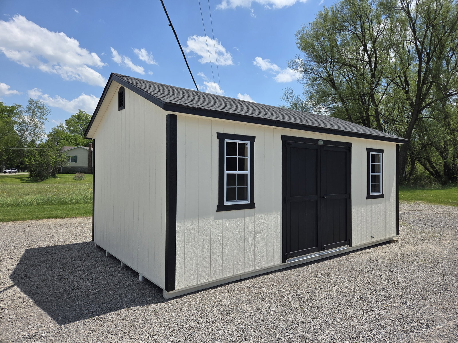 12x20 Deluxe Gable Cottage 