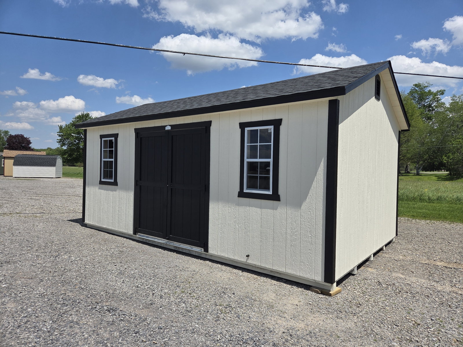 12x20 Deluxe Gable Cottage - View 4