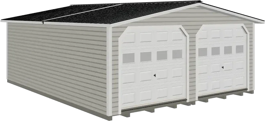 20x24 Double Wide Garage