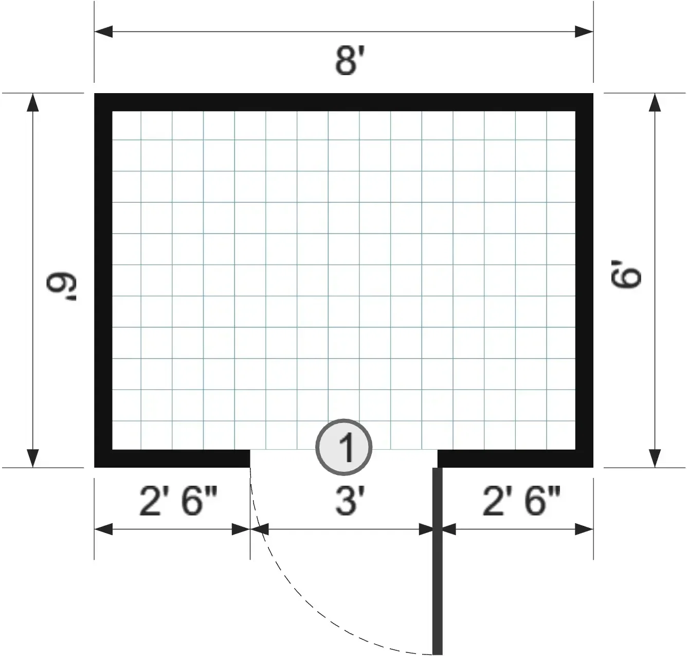 6x8x7 Classic Studio - View 2