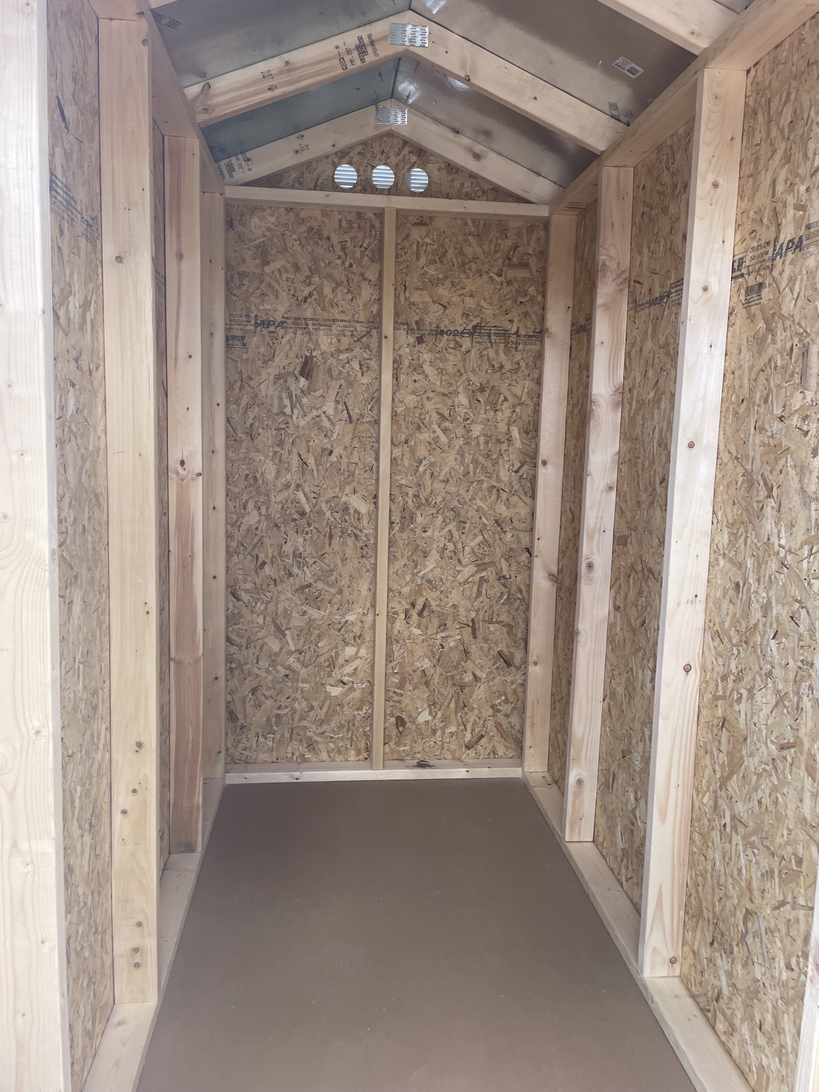 4x8x7 Frontier Shed - View 2