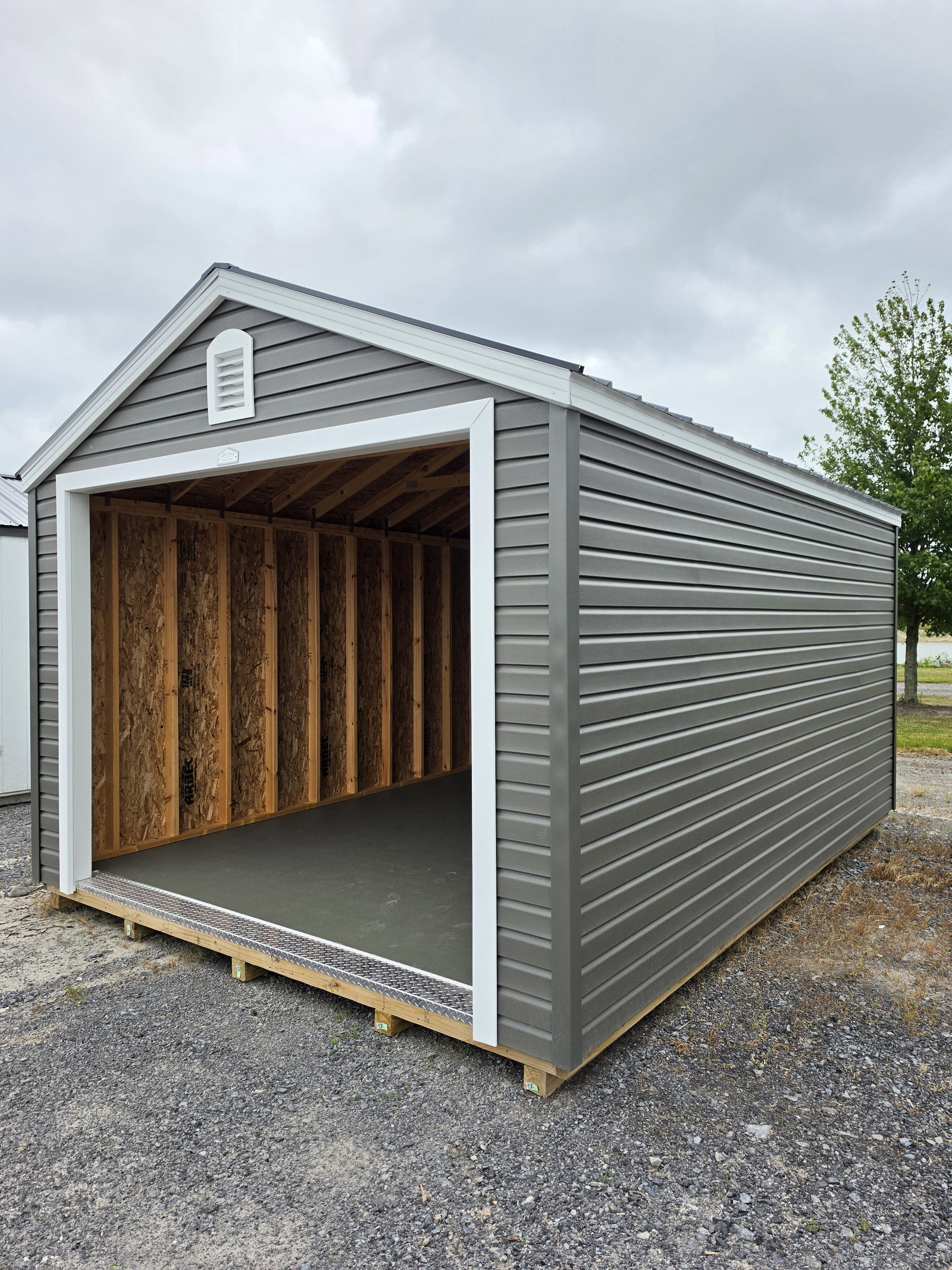 12x16 Vinyl Cape Cod Garage