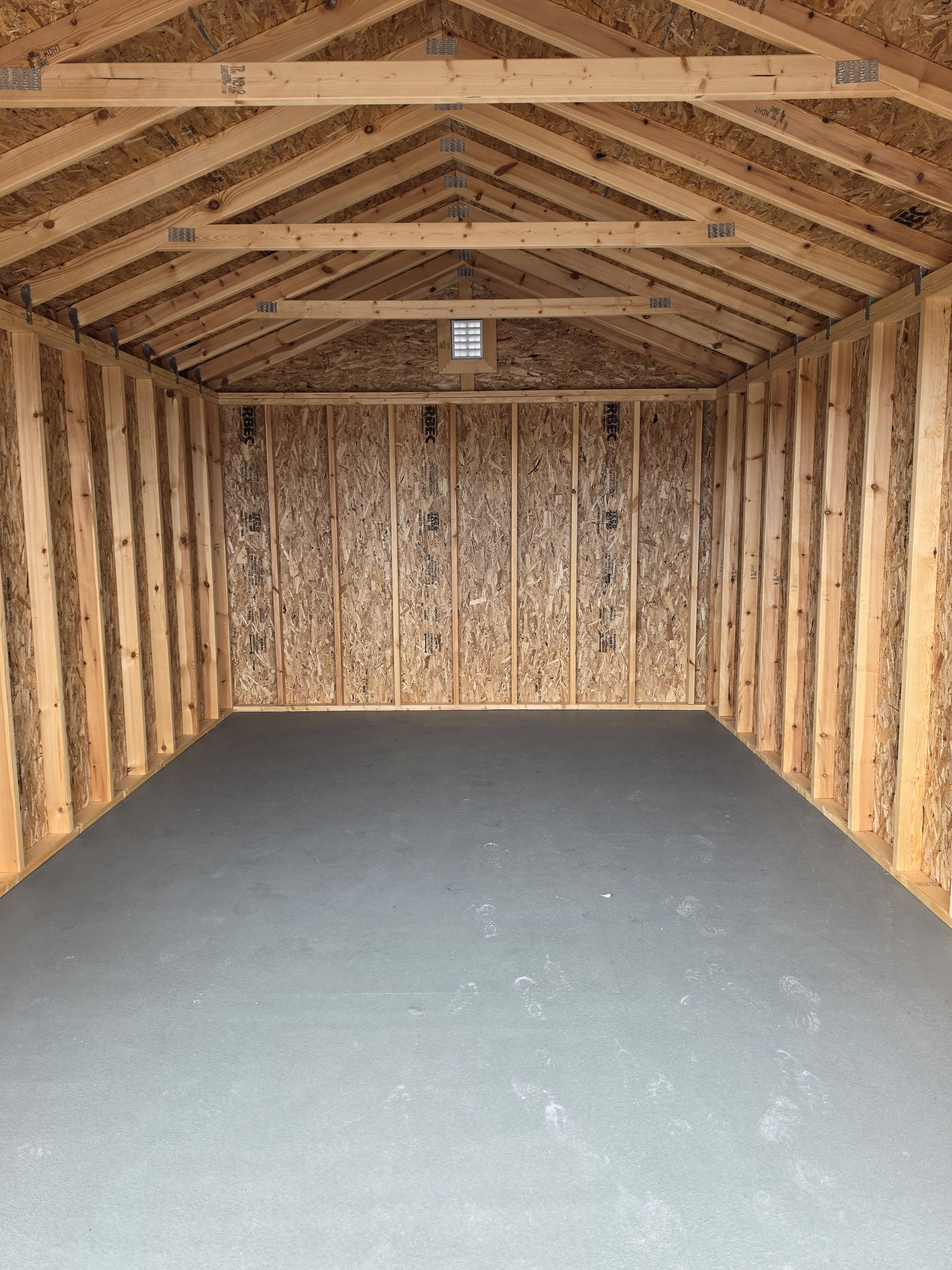 12x16 Vinyl Cape Cod Garage - View 2