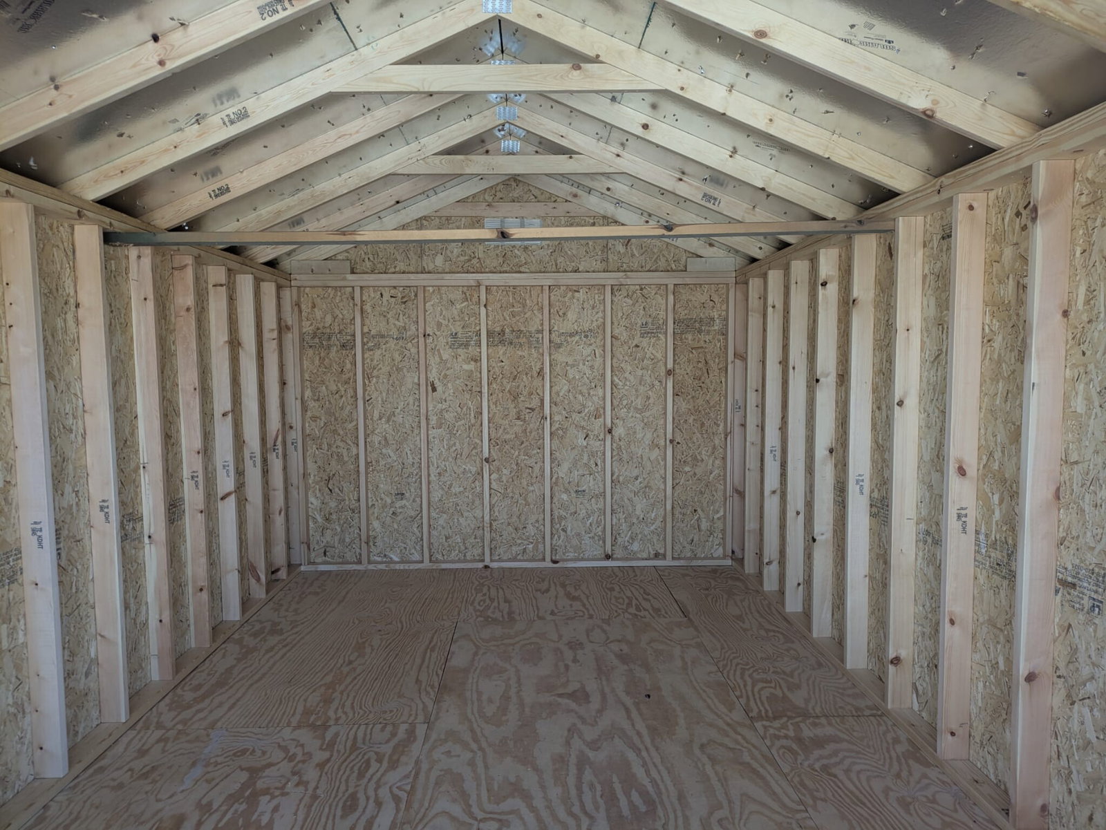 10x16 Utility Shed - View 2