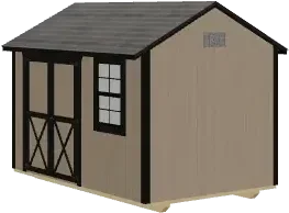 8x12x6 Utility Shed