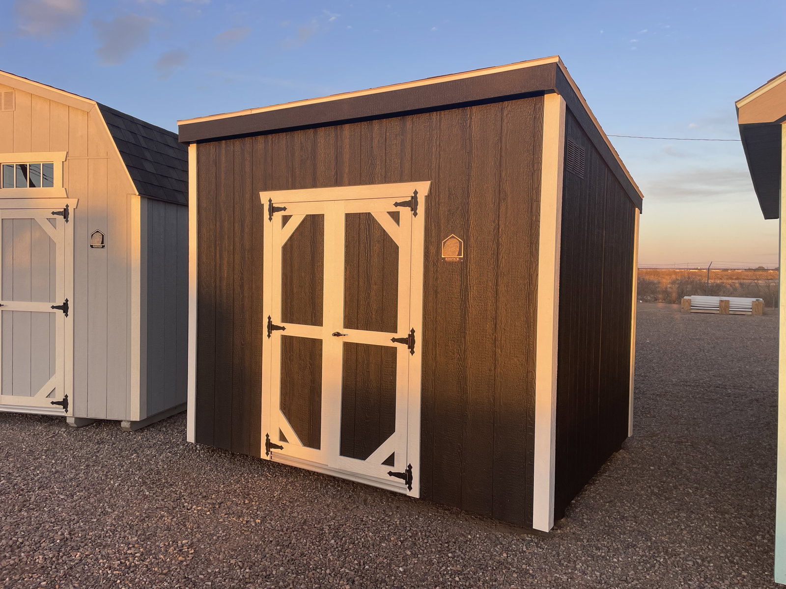 8x10x7 Backyard Leanto - View 2