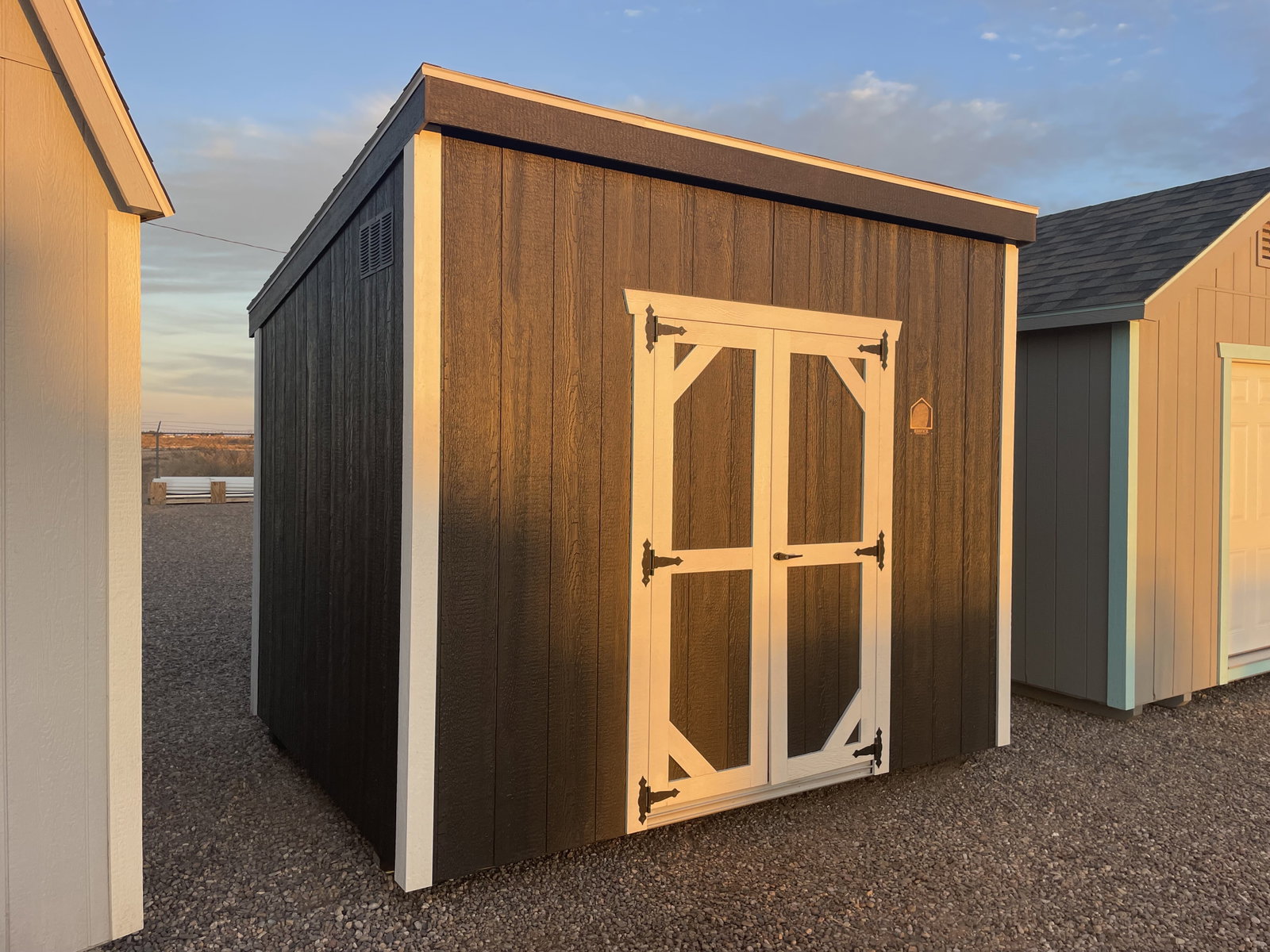 8x10x7 Backyard Leanto