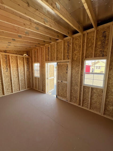 10x16x7 Backyard Studio Shed - View 2