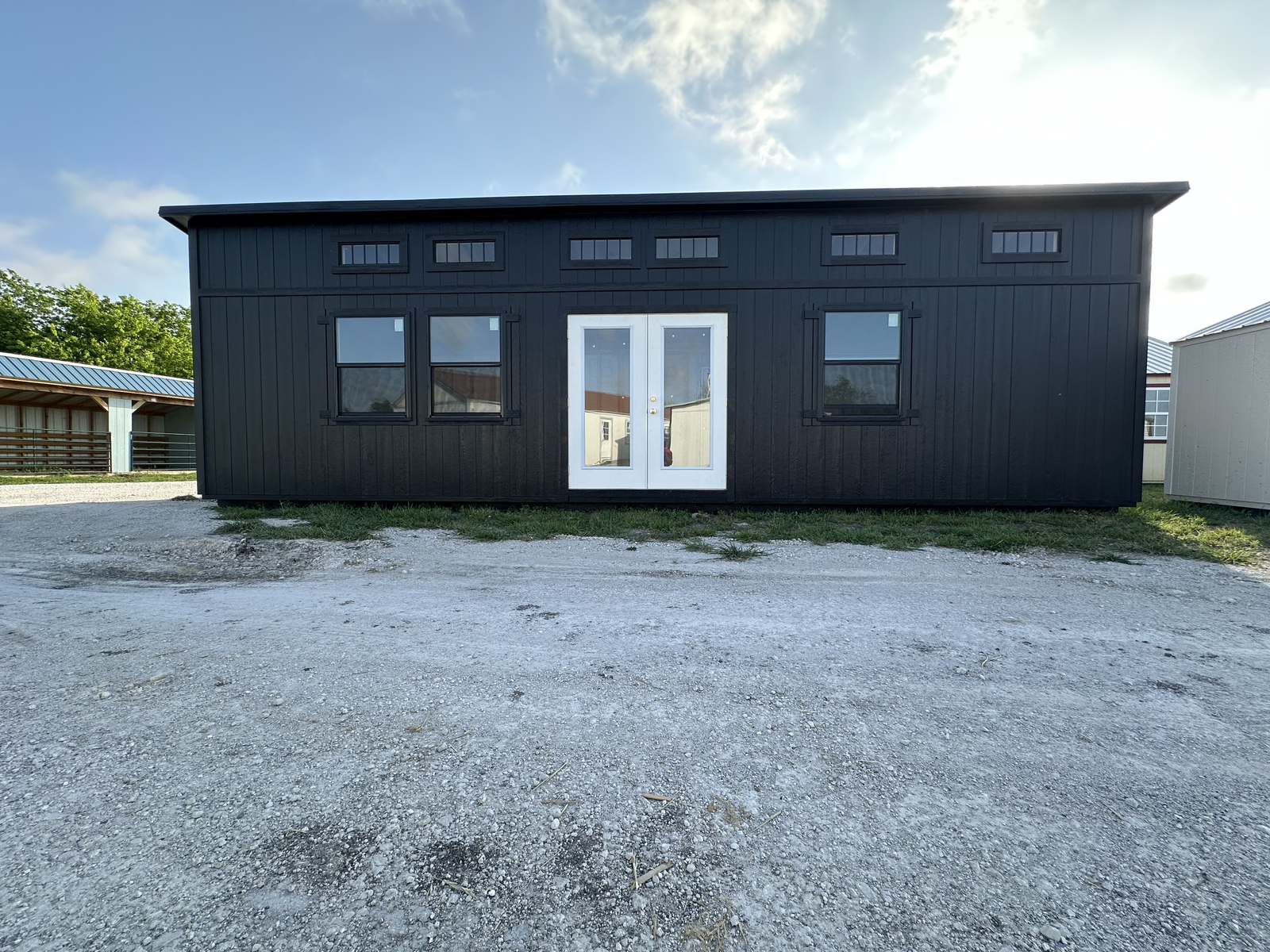 12x36 single slope building from Eagle Ridge Barn Builders