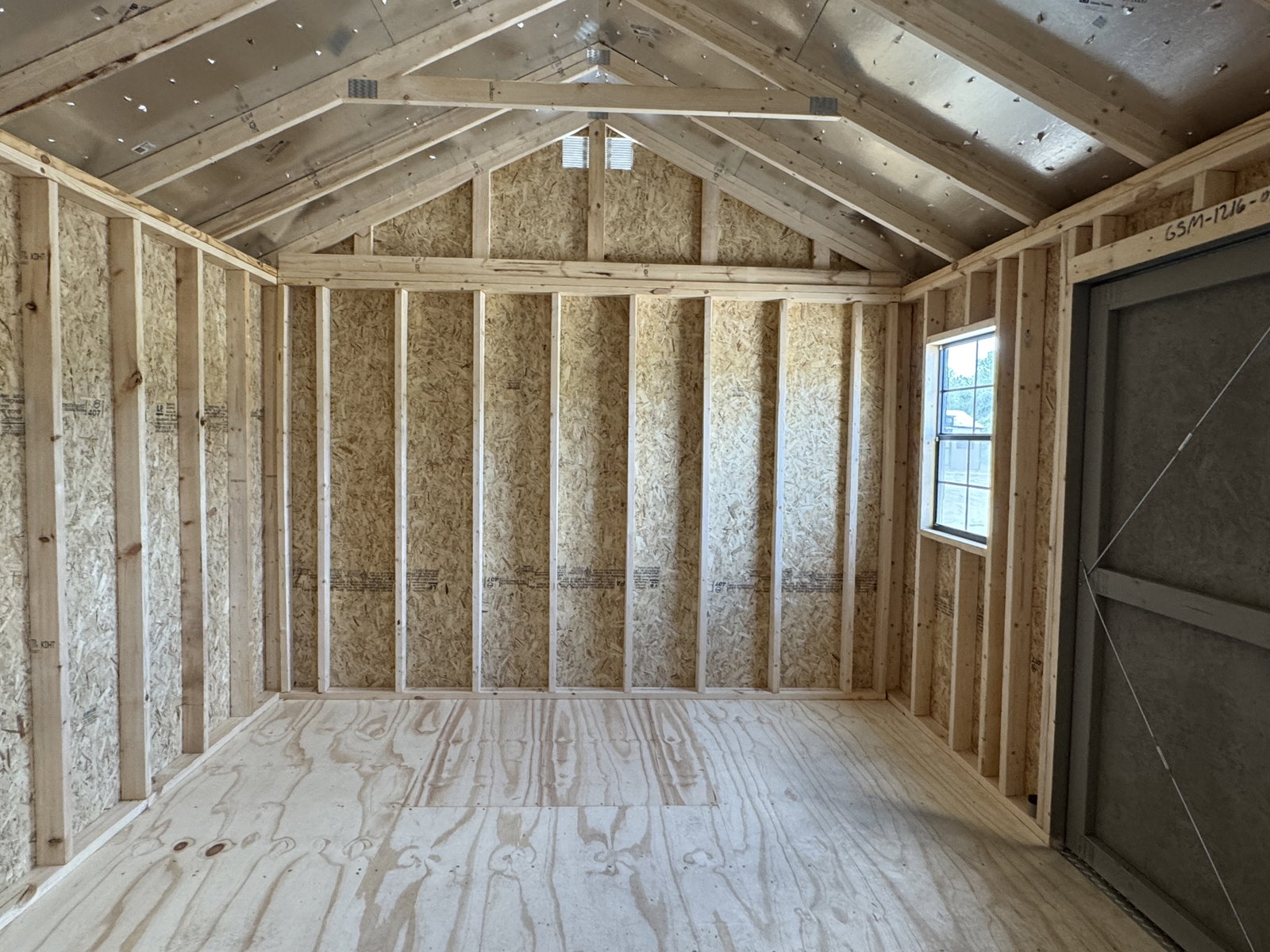12x16x8 Garden Shed Max - View 5