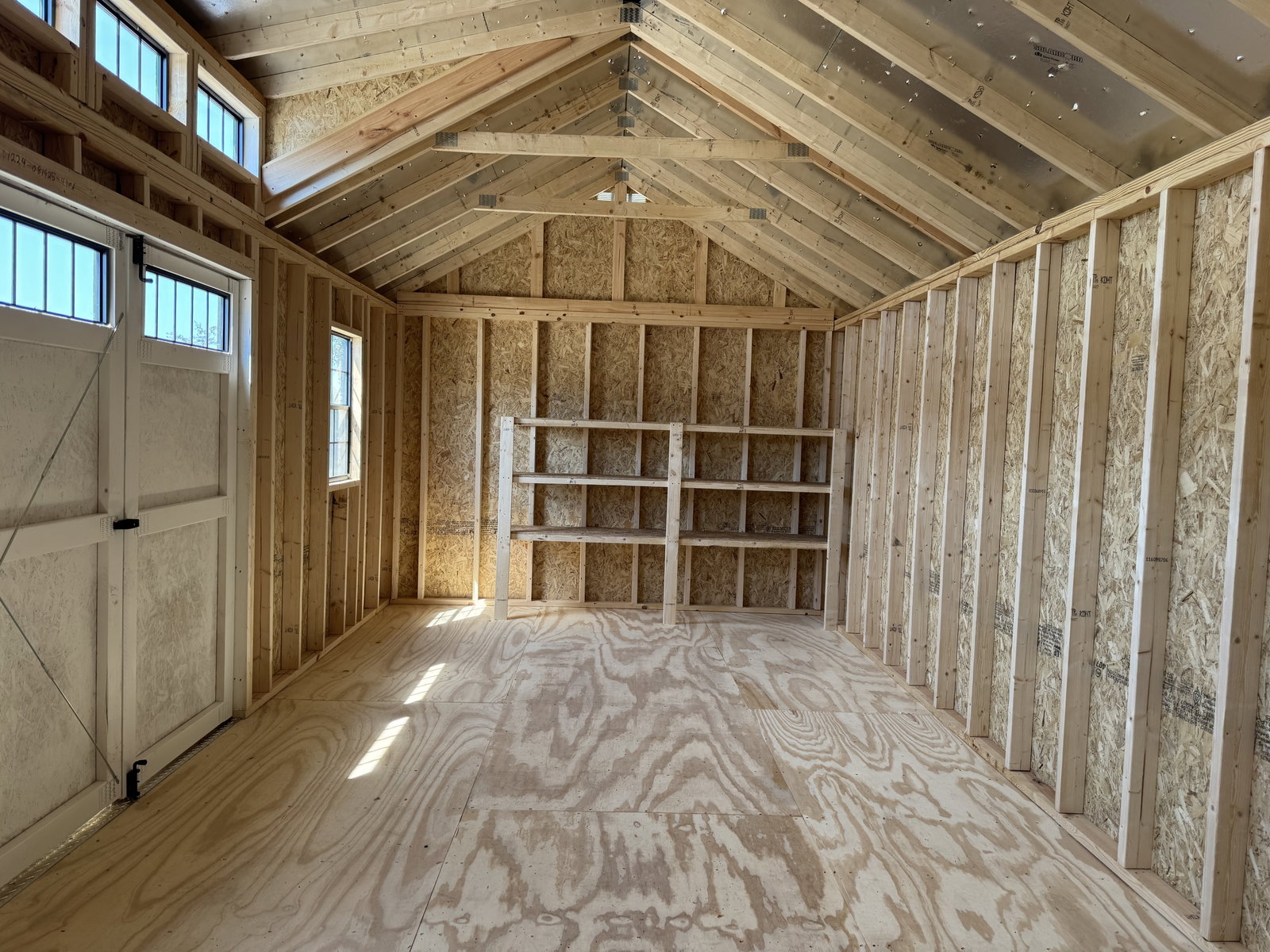 12x24x8 Garden Shed Max - View 3