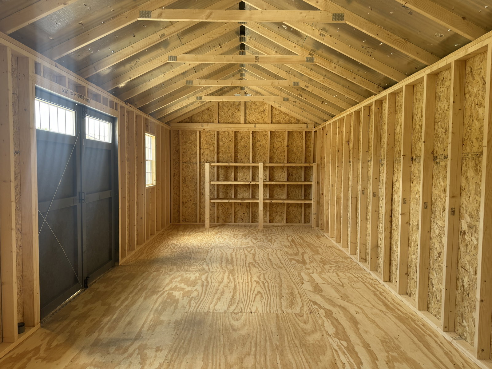 12x28x8 Garden Shed Max - View 2