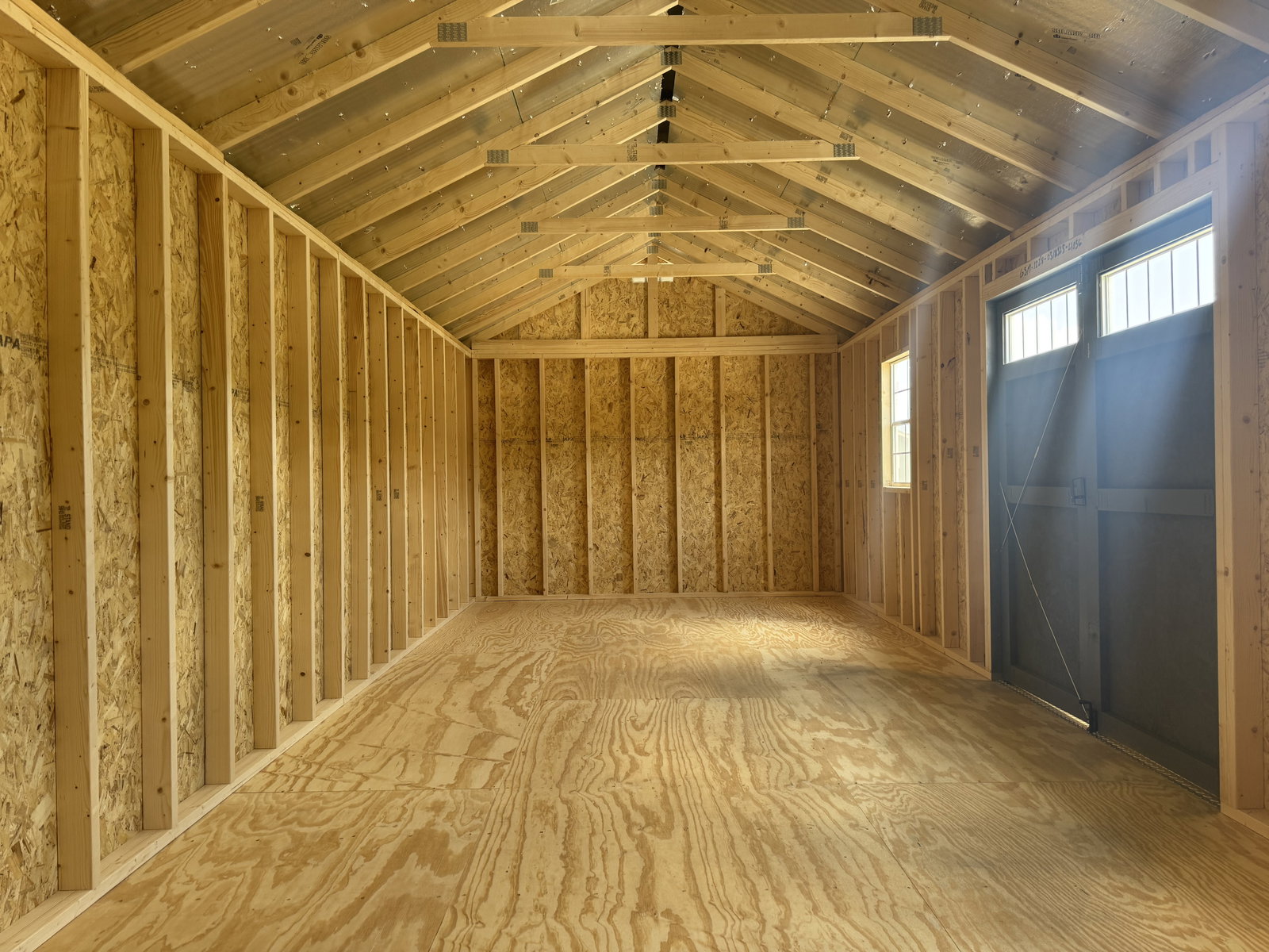 12x28x8 Garden Shed Max - View 4
