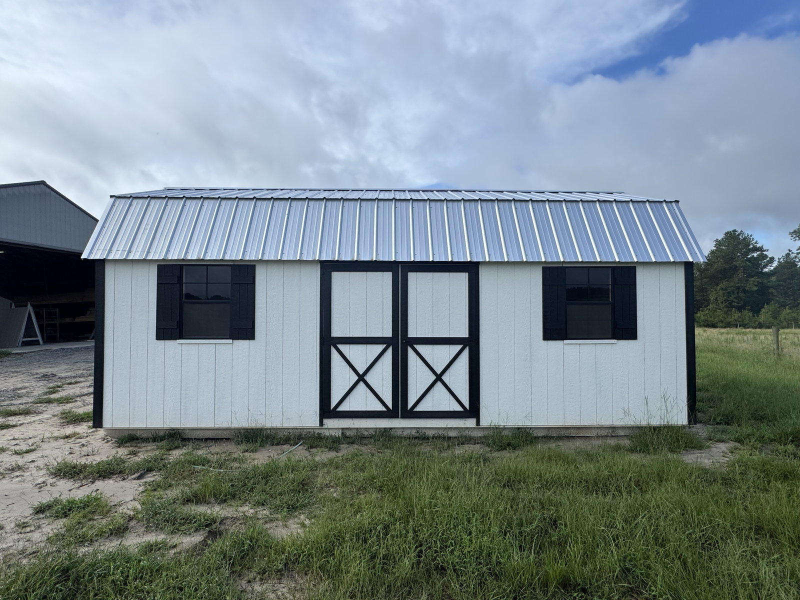 12x24x6 Lofted Barn Max - View 4