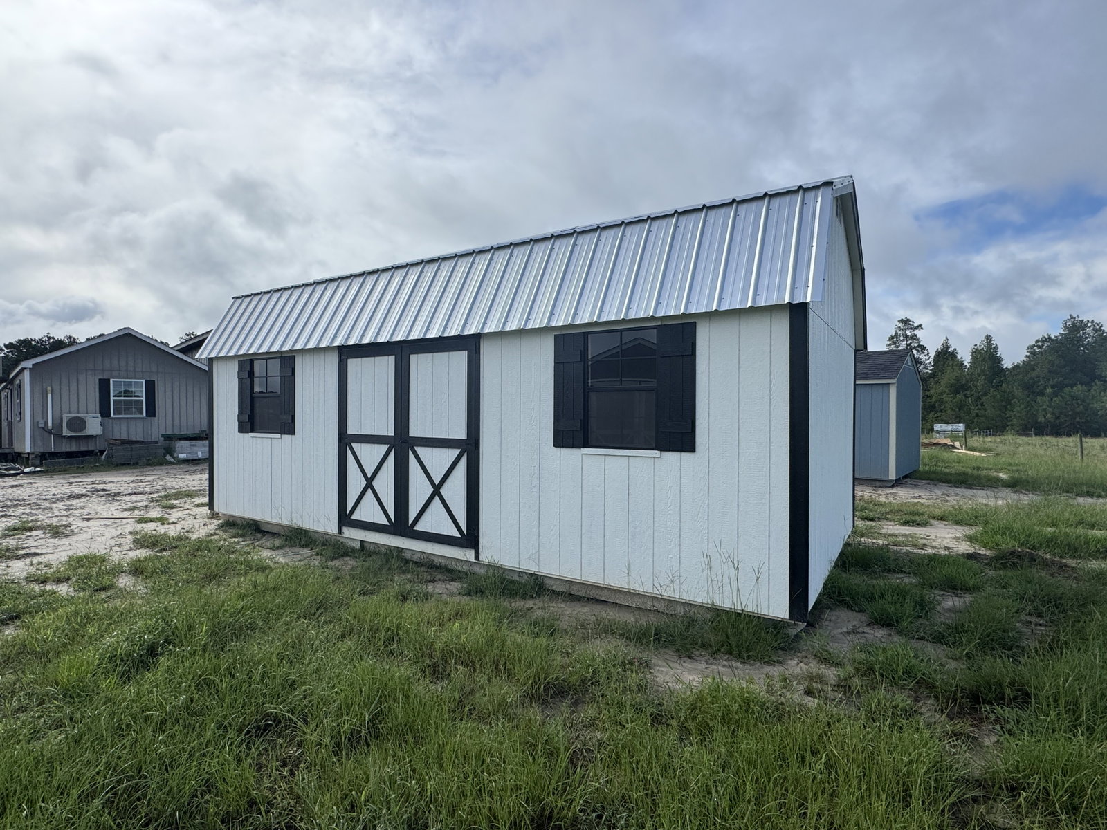 12x24x6 Lofted Barn Max - View 3