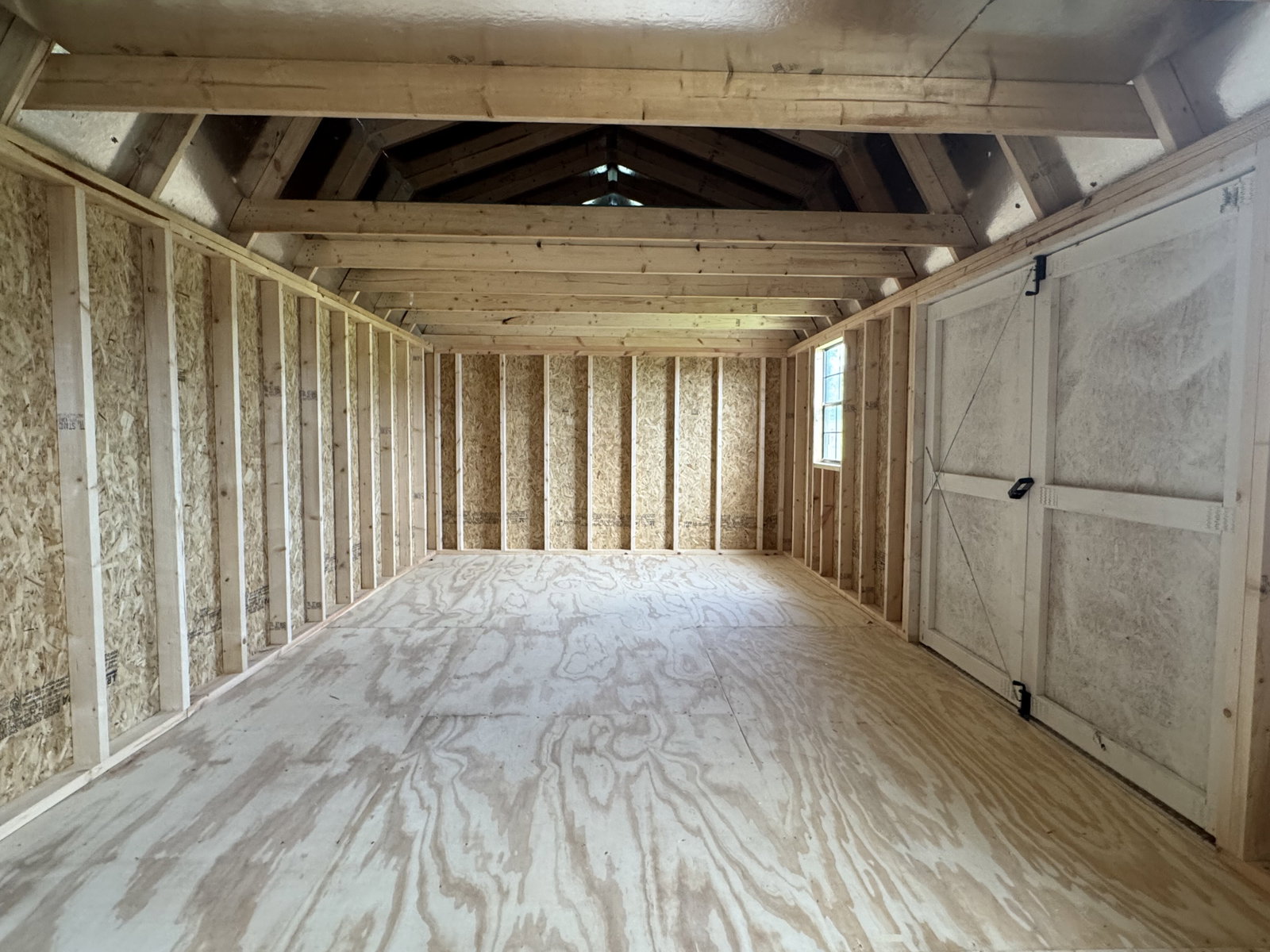 12x24x6 Lofted Barn Max - View 2