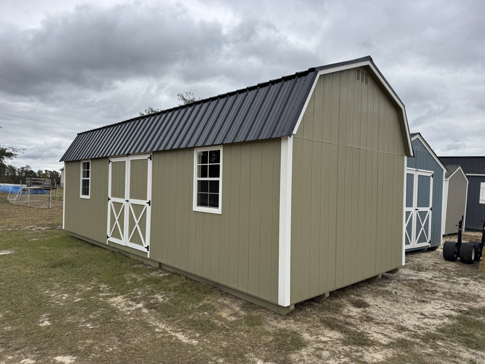 12x28x6 Lofted Barn Max - View 4