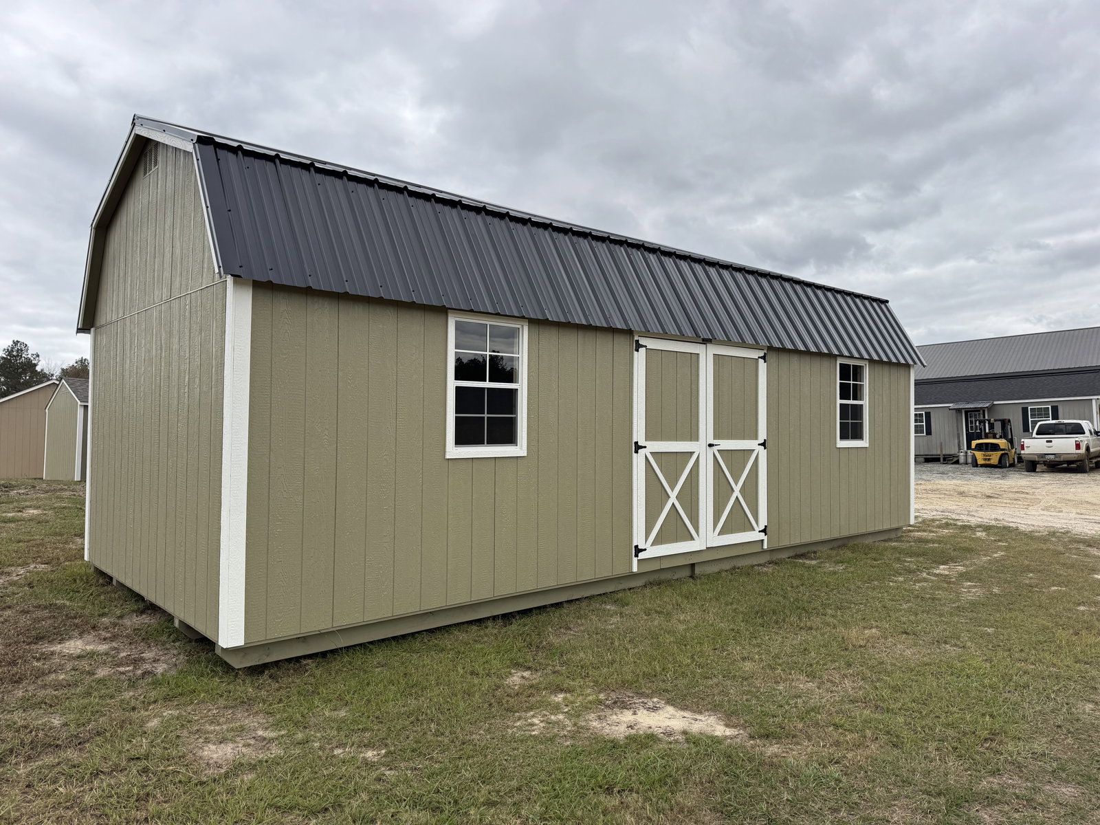 12x28x6 Lofted Barn Max - View 5