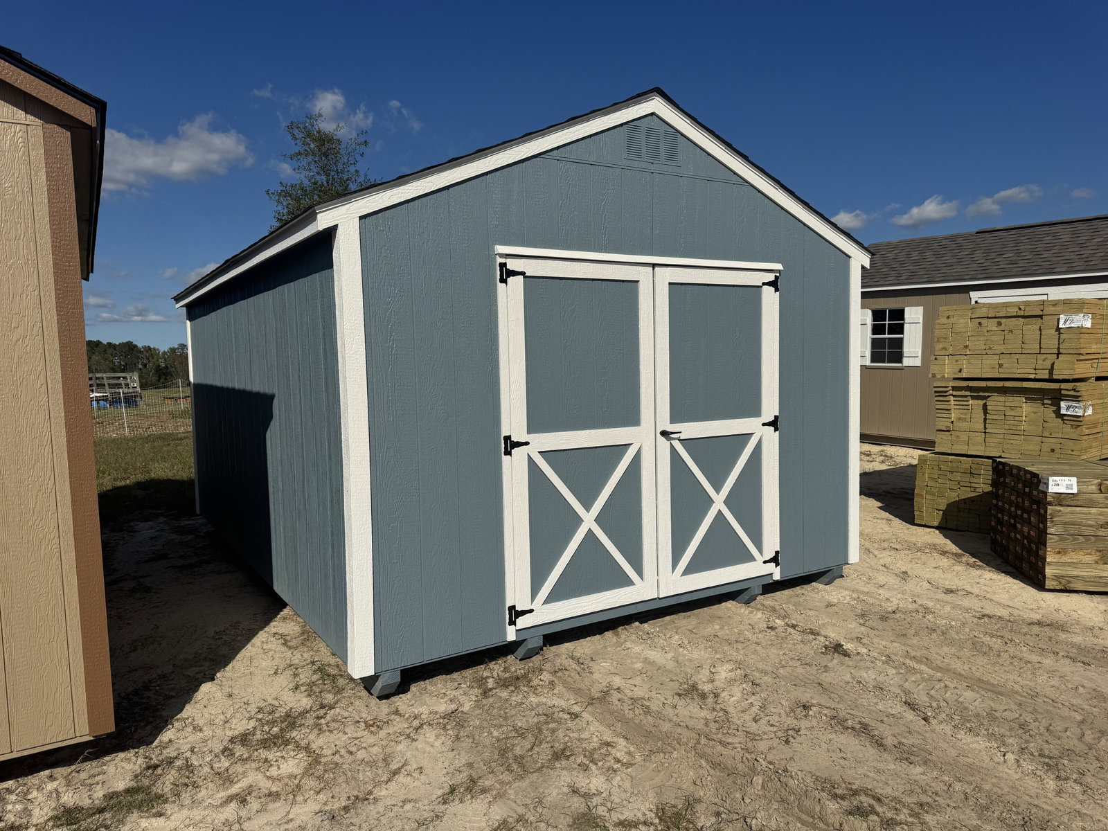 12x16 Utility Shed - View 2